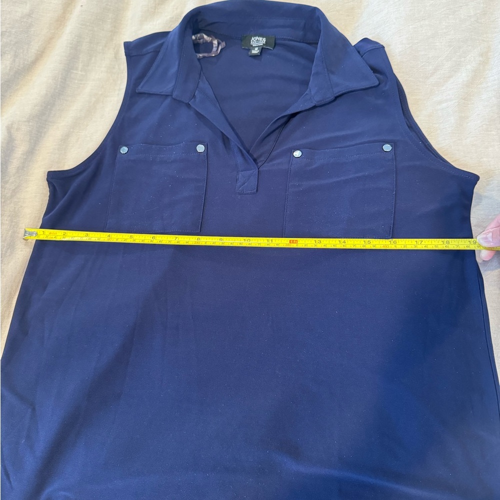 Jones New York Deep Blue Top